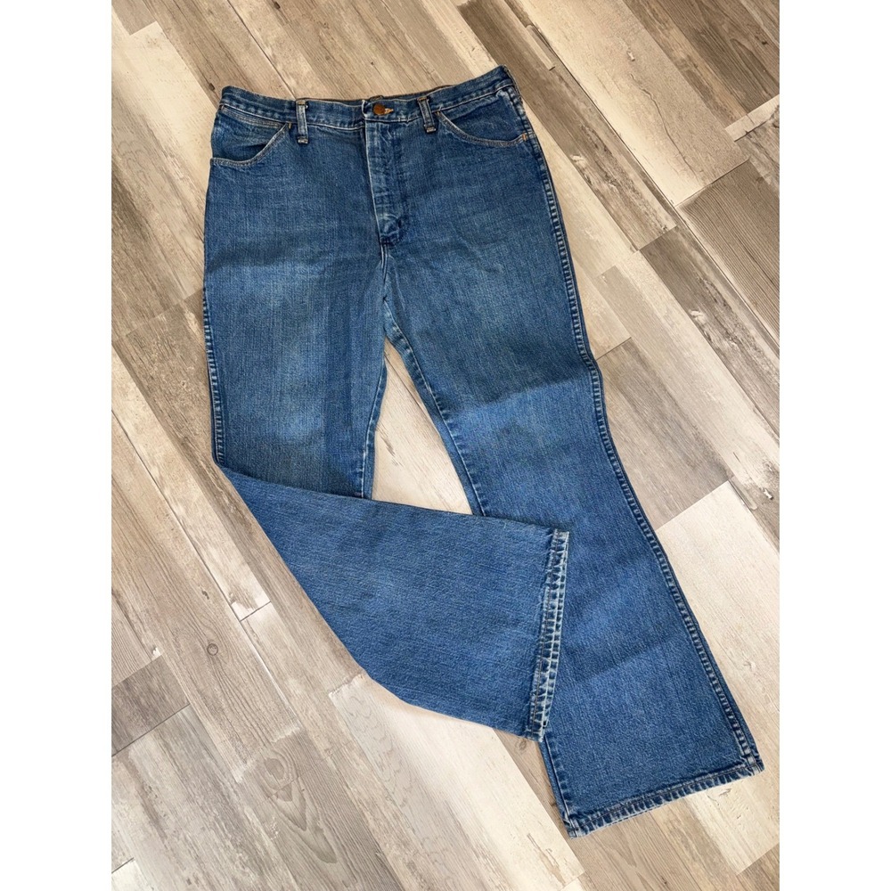 Maverick Blue Bell Jeans Mens Blue Vintage Bootcut Made in USA 36x32